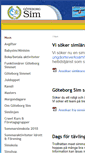 Mobile Screenshot of goteborgsim.se