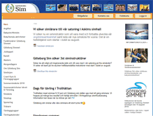 Tablet Screenshot of goteborgsim.se